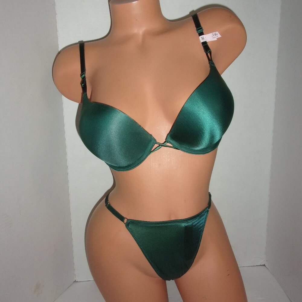 Victoria's Secret Green Bombshell + 2 Cups Set